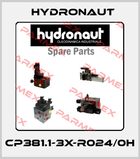 CP381.1-3X-R024/0H Hydronaut