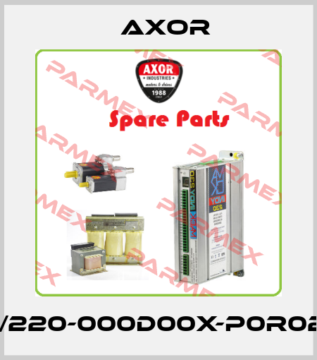 SSAX55M40/220-000D00X-P0R020-SC00R1XX AXOR