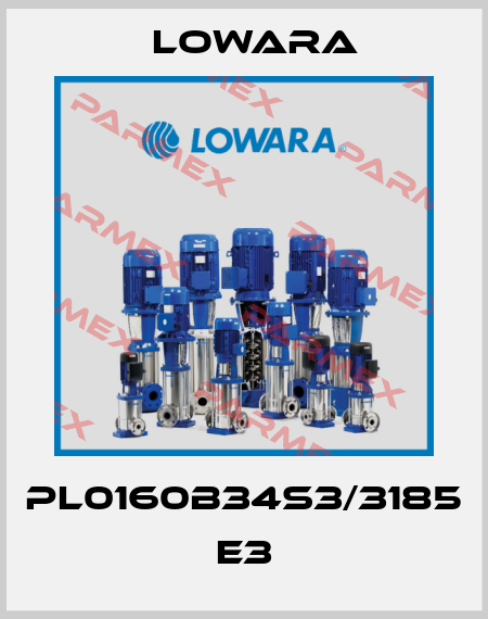 PL0160B34S3/3185 E3 Lowara