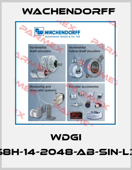 WDGI 58H-14-2048-AB-SIN-L3 Wachendorff
