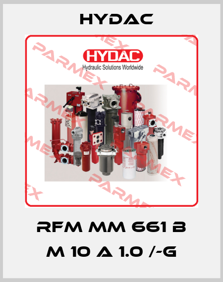 RFM MM 661 B M 10 A 1.0 /-G Hydac