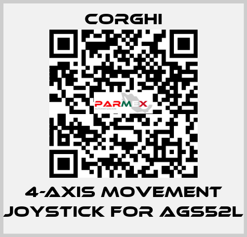 4-axis movement joystick for AGS52L Corghi