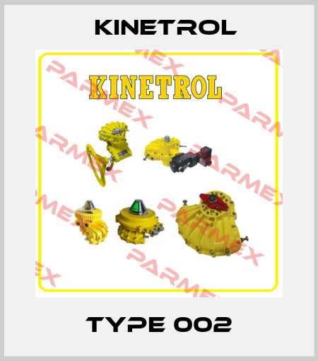 Type 002 Kinetrol