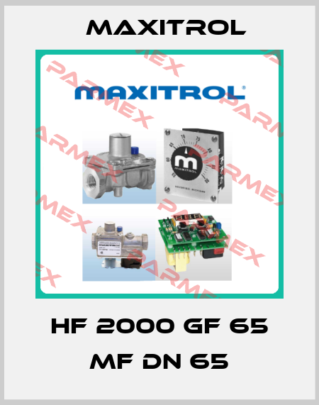 HF 2000 GF 65 MF DN 65 Maxitrol
