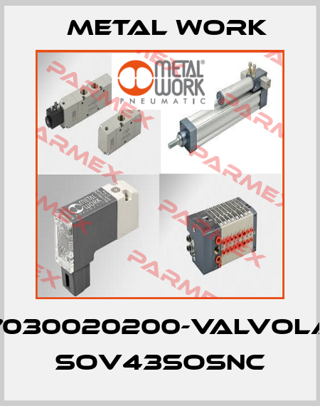 7030020200-VALVOLA SOV43SOSNC Metal Work