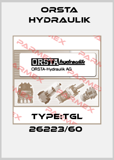 TYPE:TGL 26223/60  Orsta Hydraulik