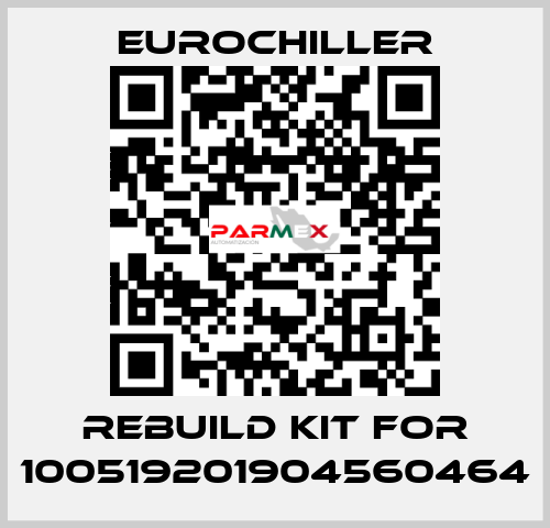 rebuild kit for 100519201904560464 EUROCHILLER