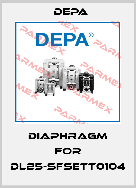 diaphragm for DL25-SFSETT0104 Depa