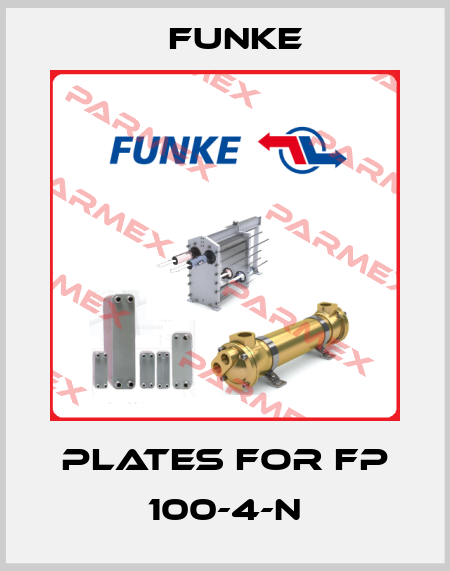 plates for FP 100-4-N Funke