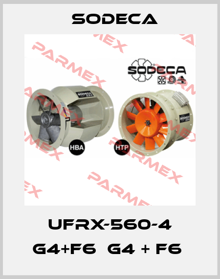 UFRX-560-4 G4+F6  G4 + F6  Sodeca