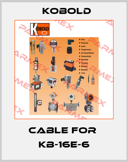 cable for  KB-16E-6 Kobold