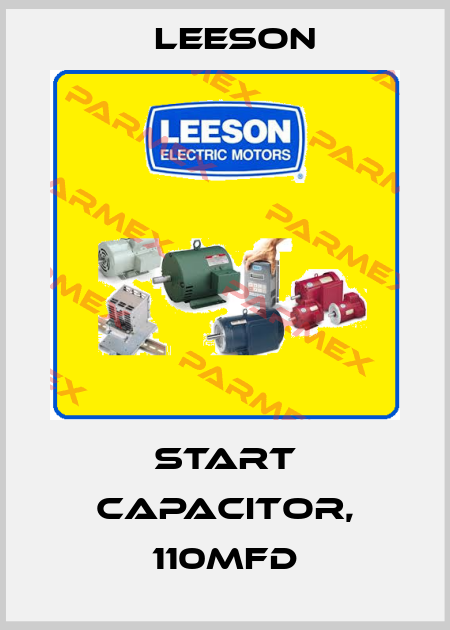 Start Capacitor, 110Mfd Leeson