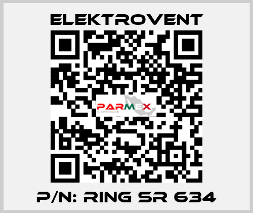 P/N: RING SR 634 ELEKTROVENT