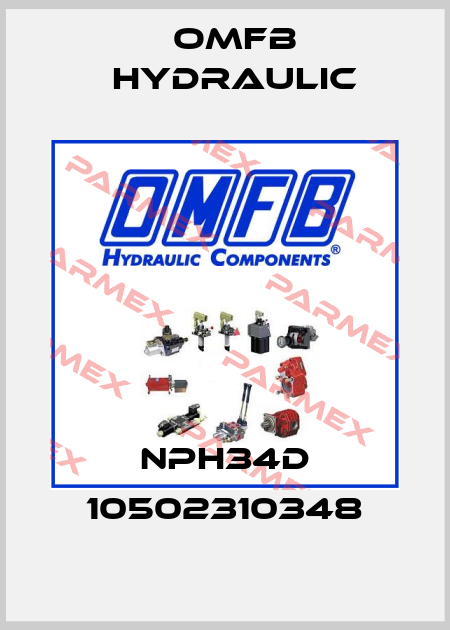 NPH34D 10502310348 OMFB Hydraulic