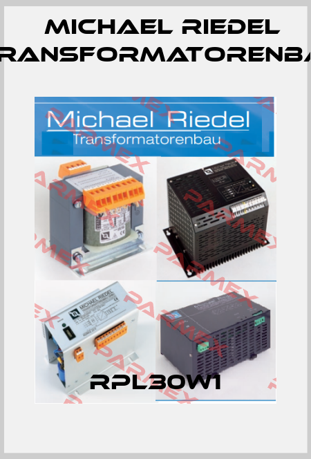 RPL30W1 Michael Riedel Transformatorenbau