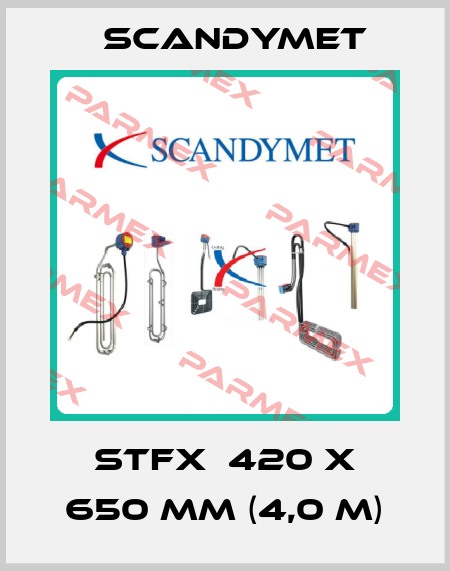 STFX  420 x 650 mm (4,0 m) SCANDYMET