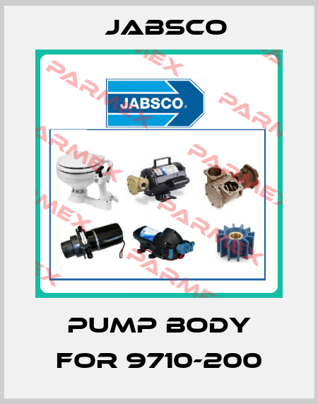 PUMP BODY for 9710-200 Jabsco
