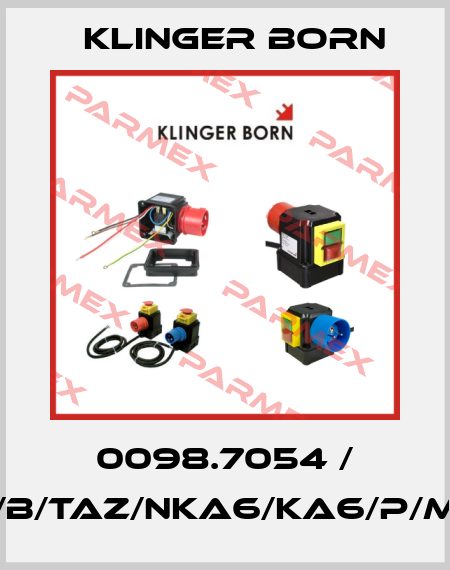 0098.7054 / K700/B/TAZ/NKA6/KA6/P/Mx,xA Klinger Born