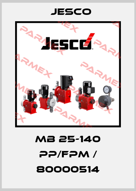 MB 25-140 PP/FPM / 80000514 Jesco