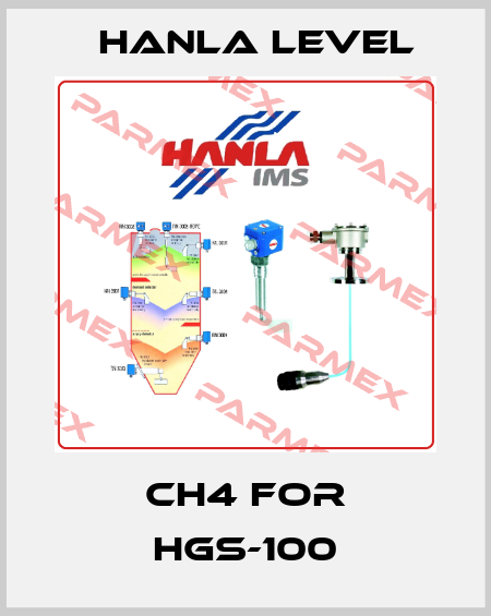 CH4 for HGS-100 HANLA LEVEL