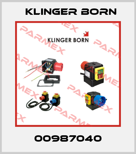 00987040 Klinger Born