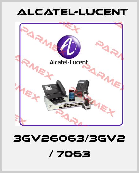 3GV26063/3GV2 / 7063 Alcatel-Lucent