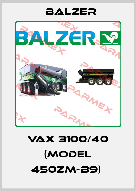 VAX 3100/40 (MODEL 450ZM-B9)  Balzer
