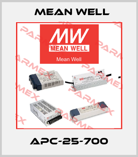 APC-25-700 Mean Well