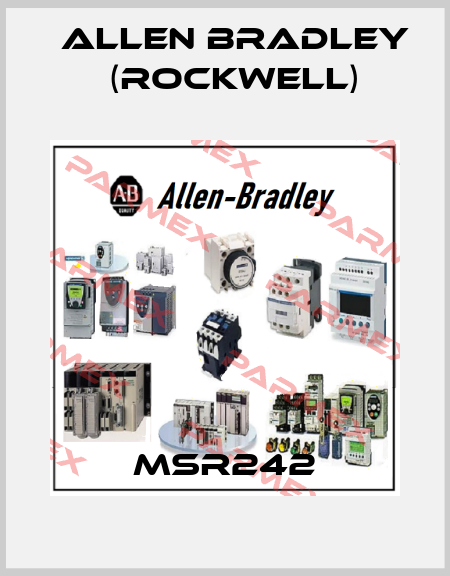 MSR242 Allen Bradley (Rockwell)