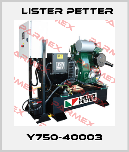 Y750-40003 Lister Petter