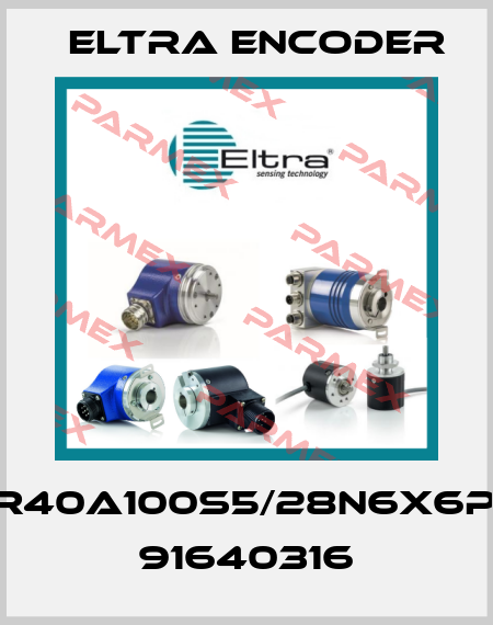ER40A100S5/28N6X6PR 91640316 Eltra Encoder