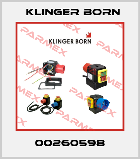 00260598 Klinger Born