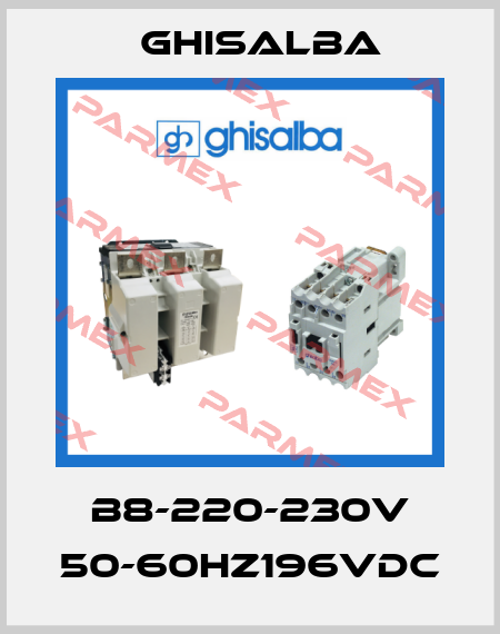 B8-220-230V 50-60Hz196VDC Ghisalba