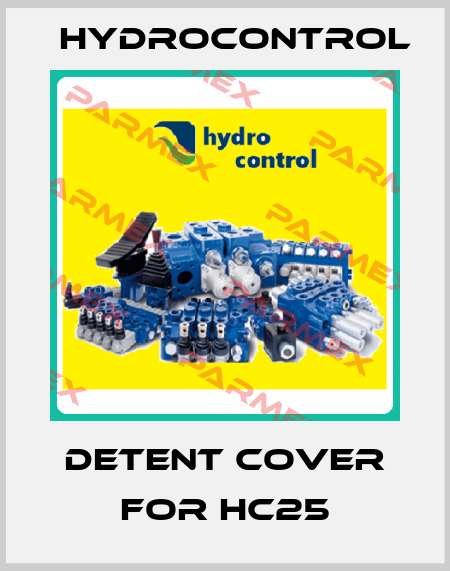 detent cover for hc25 Hydrocontrol