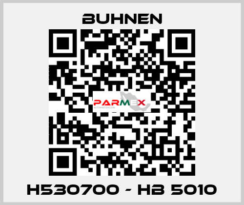 H530700 - HB 5010 Buhnen