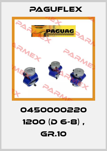 0450000220 1200 (d 6-8) , Gr.10 Paguflex