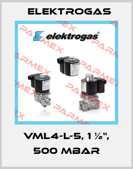 VML4-L-5, 1 ½“, 500 mbar Elektrogas