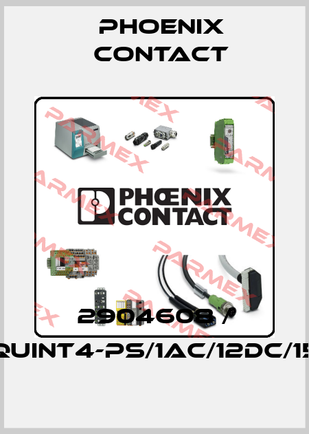 2904608 / QUINT4-PS/1AC/12DC/15 Phoenix Contact