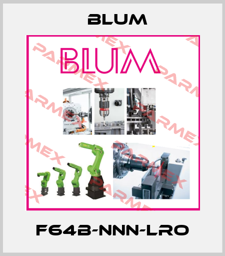 F64B-NNN-LRO Blum