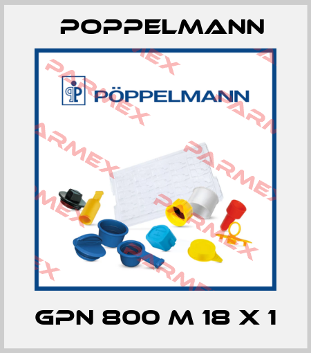 GPN 800 M 18 X 1 Poppelmann