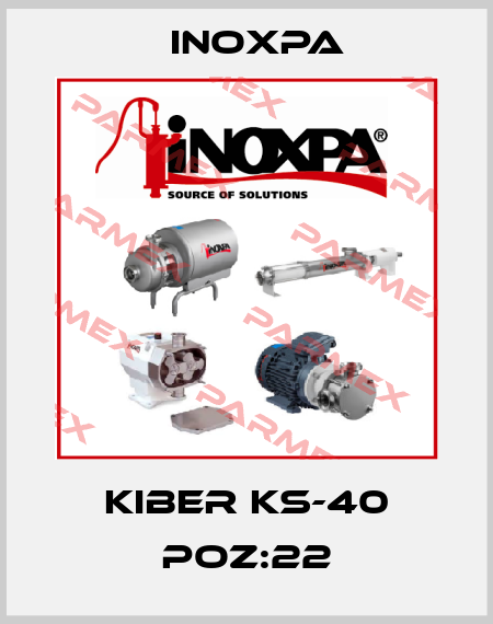 KIBER KS-40 POZ:22 Inoxpa
