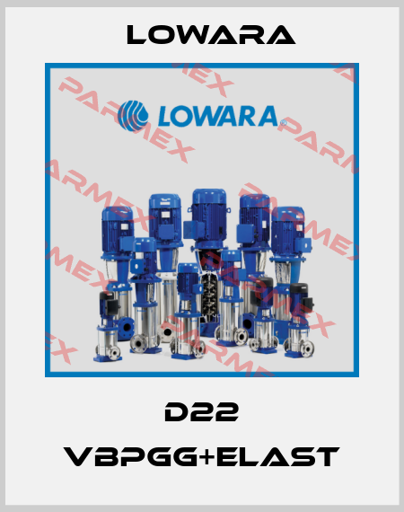 D22 VBPGG+ELAST Lowara