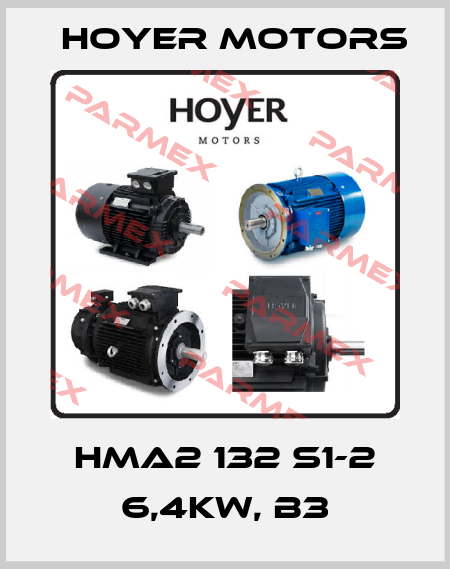 HMA2 132 S1-2 6,4kW, B3 Hoyer Motors