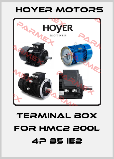 Terminal box FOR HMC2 200L 4p B5 IE2 Hoyer Motors