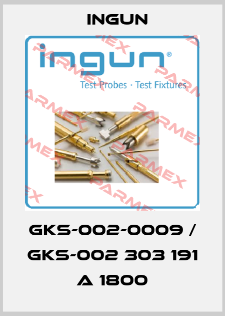GKS-002-0009 / GKS-002 303 191 A 1800 Ingun