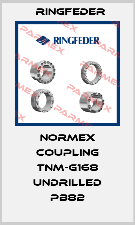 Normex coupling TNM-G168 undrilled Pb82 Ringfeder