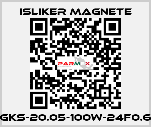 GKs-20.05-100W-24F0.6 ISLIKER MAGNETE