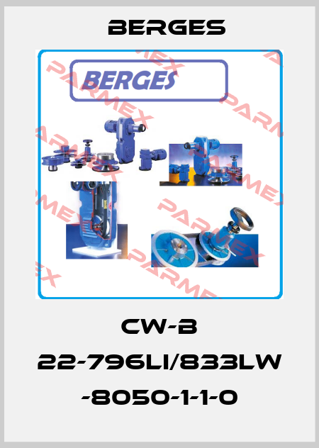 CW-B 22-796Li/833Lw -8050-1-1-0 Berges