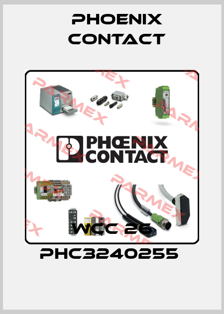 WCC 26 PHC3240255  Phoenix Contact