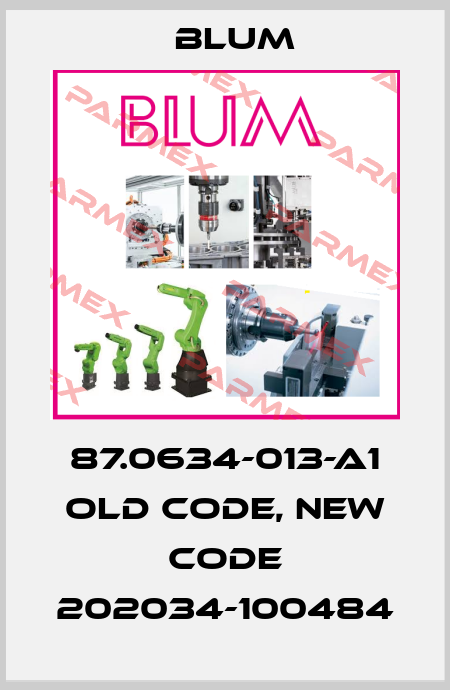 87.0634-013-A1 old code, new code 202034-100484 Blum